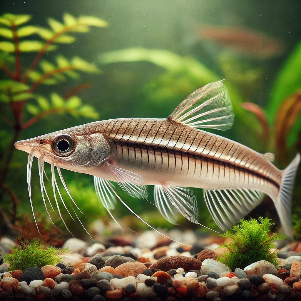 Dianema longibarbis Pesce gatto oblò