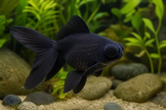 Carassius auratus moor (brughiera)