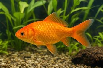 Carassius auratus poisson (Cometa)
