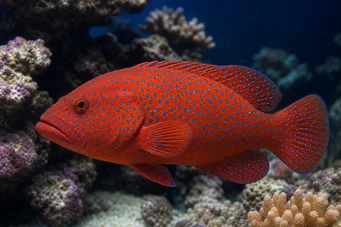 Cephalopholis miniatus (Cernia)