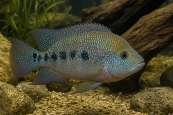 Cichlasoma texas (Cichlid del Texas)