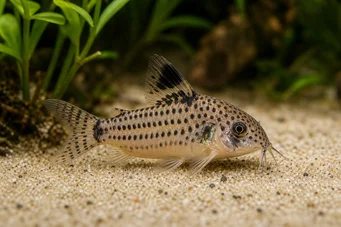 Corydoras schwartzi Corydoras con cinque bande