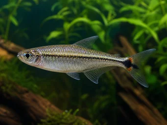 Hemigrammopetersius caudalis (Congo Tetra con giallo)