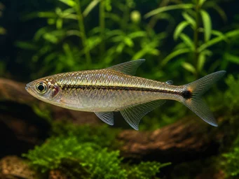 Hemigrammopetersius pulcher Nato a Africano Tetra