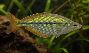 Melanotaenia herbertaxelrodi Arc-en-ciel de herbert axelrod