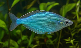 Melanotaenia lacustris Pesce arcobaleno turchese