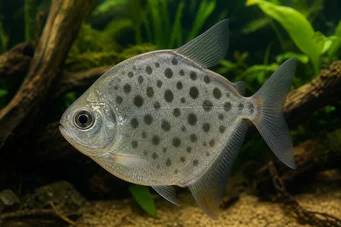 Metynnis maculatus Metynnis punteggiato