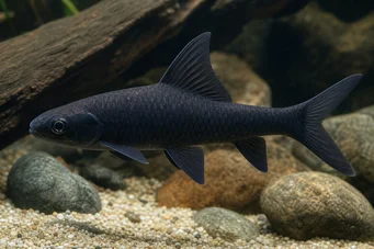 Morulius chrysophekadion Labéo nero