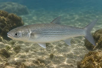 Mugil labrosus Muli con labbra grandi