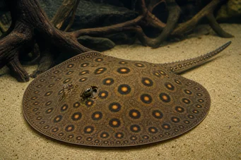 Potamotrygon motoro (Océlée Freshwater Paspenague)