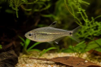 Rachoviscus crassiceps Charain con testa spessa, tetra d'oro