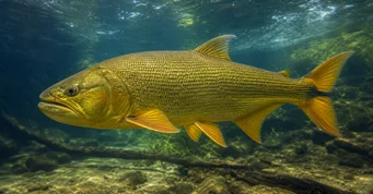 Salminus maxillosus (Characin-tigre di Amazon)