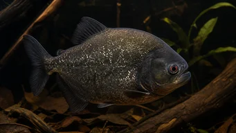 Serrasalmus rhombeus (PACU Spotted, Piranha bianco)