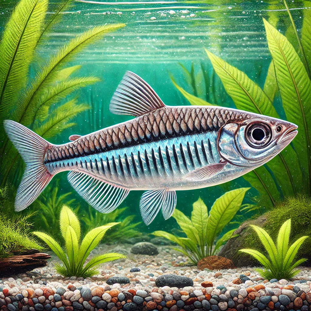 Nannaethiops unitaeniatus Africano tetra a una linea