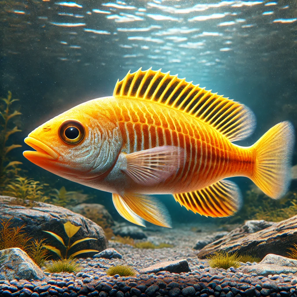 Neolamprologus leleupi Cichlid limone